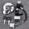 Fuel Gas Cap Ignition Switch Seat Lock with Key Kit For Honda CMX250 (REBEL)1985-2014 CA125 1995 1996 1997 1998 1999