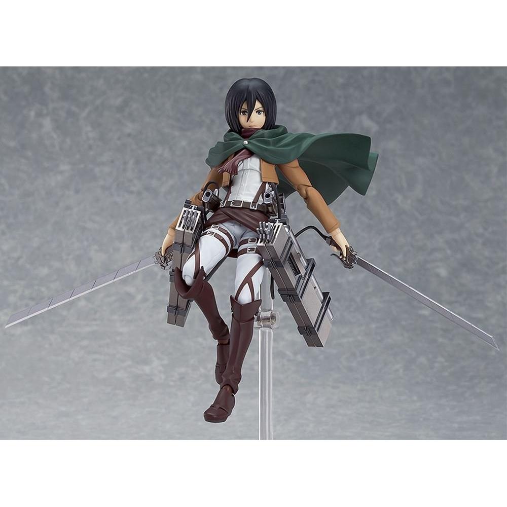 Figma Επίθεση στον Τιτάνα Mikasa Ackerman (Κινητή φιγούρα βαμμένη με ABS&PVC χωρίς κλίμακα)