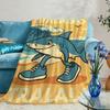 I-ItalianS-ES B-BrainrotS-ES Blanket Throw Super Cosy Plush Living Room Sofa Couch Childish Birthday Gifts