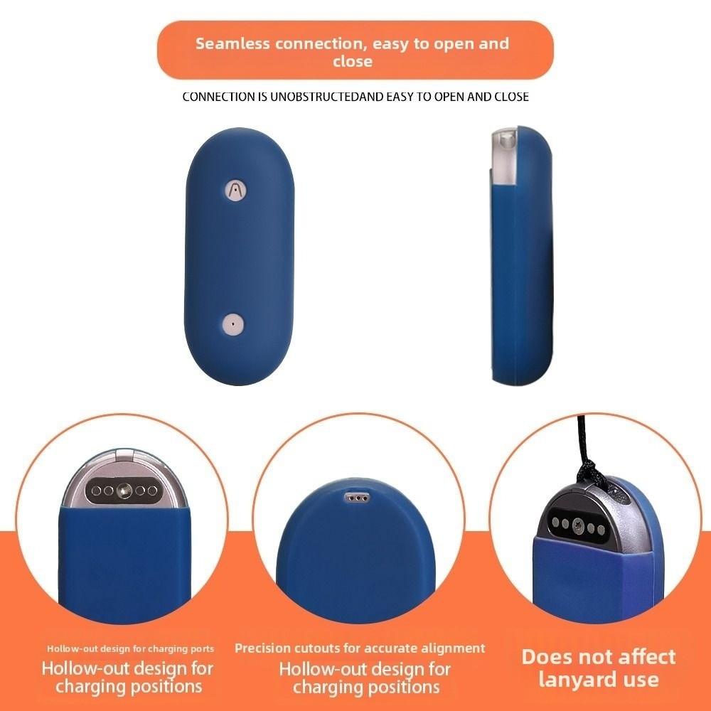 Silicone Protective Case Protector Soft Sleeve Storage Cover for PLAUD NotePin AI Recorder