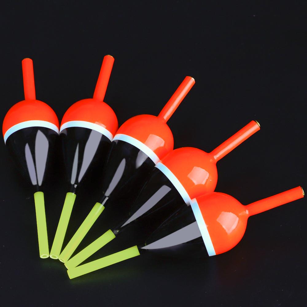 FTK 5pcs Fishing Float Slip Bobber 2g/4g/6g Balsa Wood Fishing Floats Buoys For Crappie Bass Carp Freshwater Slip Bobbers