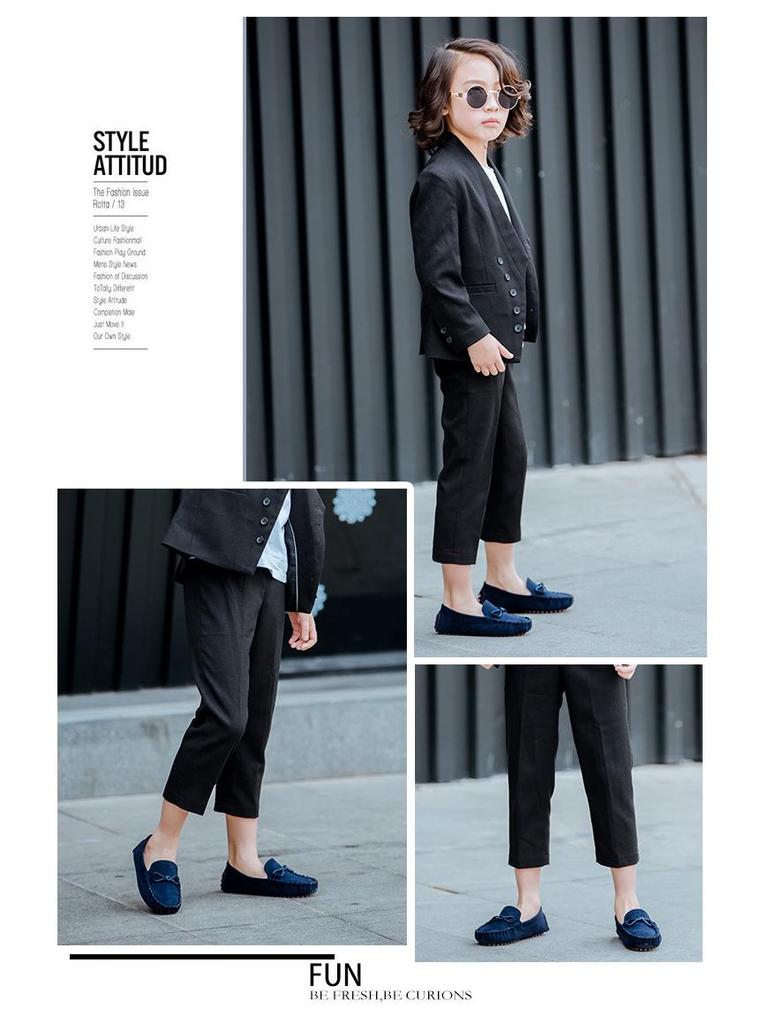 2023 Spring Kids' Bean Shoes: Girls' Casual & Boys' Fashion Student Footwear with Tendon Soles