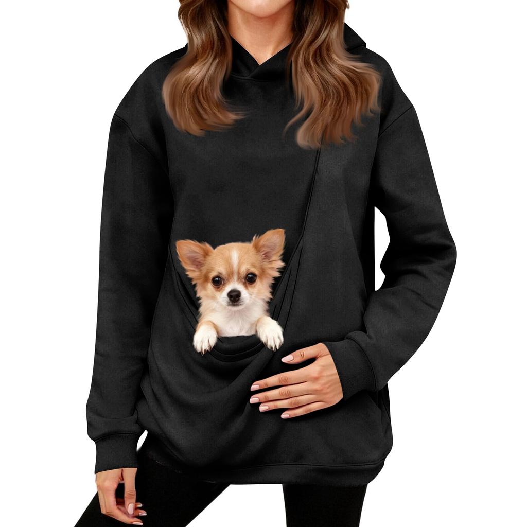Women's Fashion Daily  Casual  Hoodie Long Sleeve Top