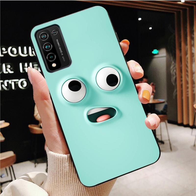 Funny Face Phone Case for Huawei Honor 50 10X Lite 20 7A 7C 8X 9X Pro 9A 8A 8S 9S 10i 20S 20lite 7X 10 Lite