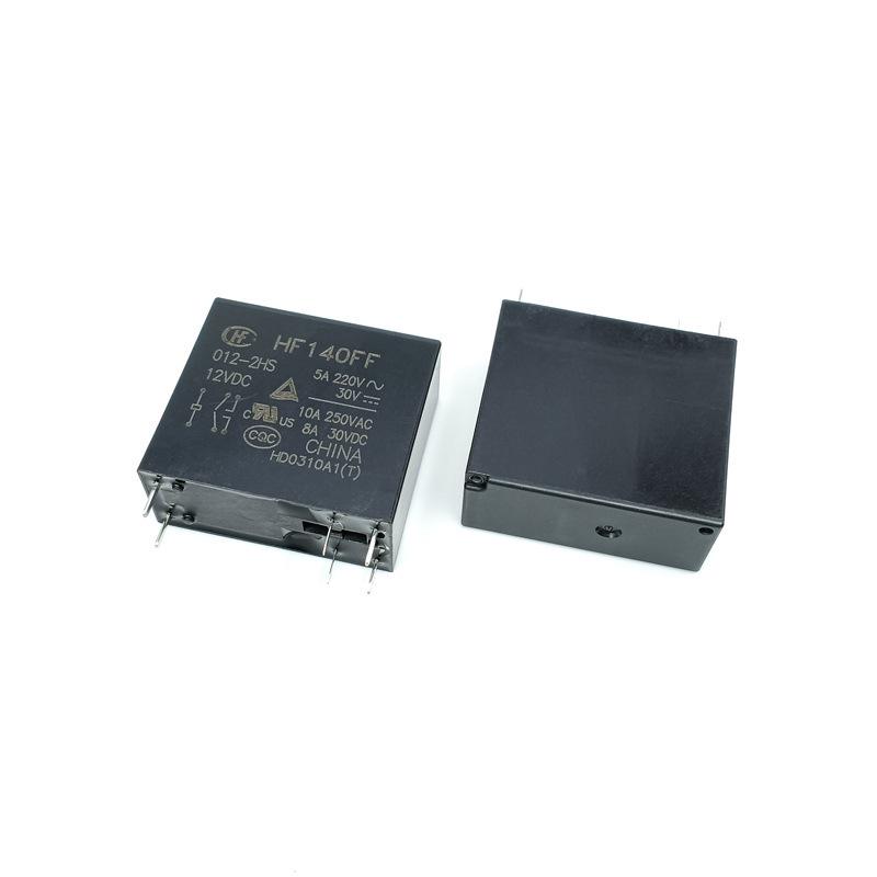 New Genuine Hongfa Relay HF140FF: 12V/24V, 6-Pin, 10A, Dual NO Configuration