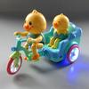 Electric Cartoon Macey Duck Tricycle Music Light Baby Children's Toys