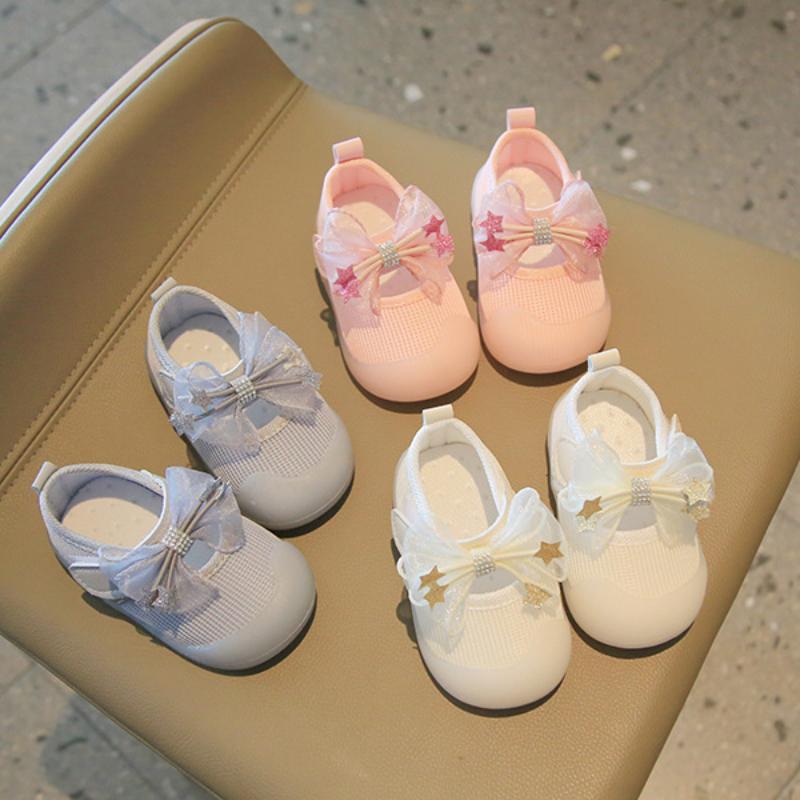 Zapatos Niña Baby Shoes Girl Shoes 2024 Spring Autumn New Kid Shoes Baby Walking Shoe Soft Soled Princess Shoe Kids Casual Shoe