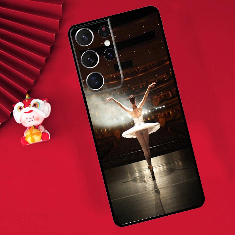 Ballerina Ballet Dancer Girl Case For Samsung Galaxy S24 Ultra S21 S22 S20 S23 S25 Ultra Plus S9 S10 S25 FE Cover Funda
