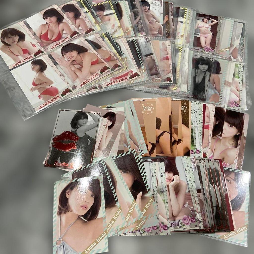 [USED] Asuka Kishi trading card idol gravure