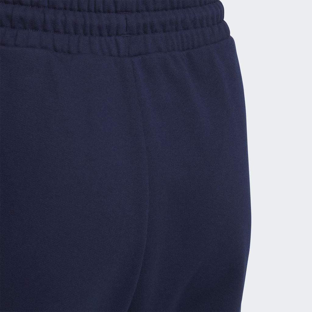 Adidas Verbiage French Terry Joggers Comfortable Soft Letter Cuffed Sports Casual Pants Women Joggers Deep-Indigo Han-Jade-White JW7067