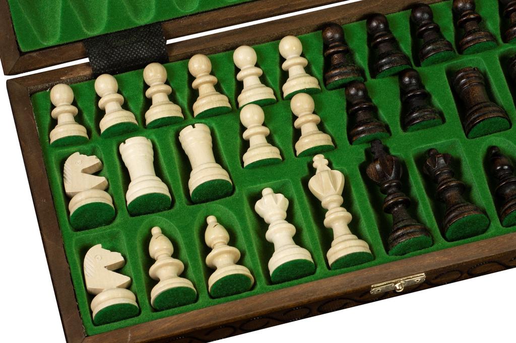 Polish Wooden Chess 35 Cm