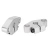 2 Pcs Horizontal Optical Axle Support 0.3inch Wear Resistance Straight Linear Rail Bracket