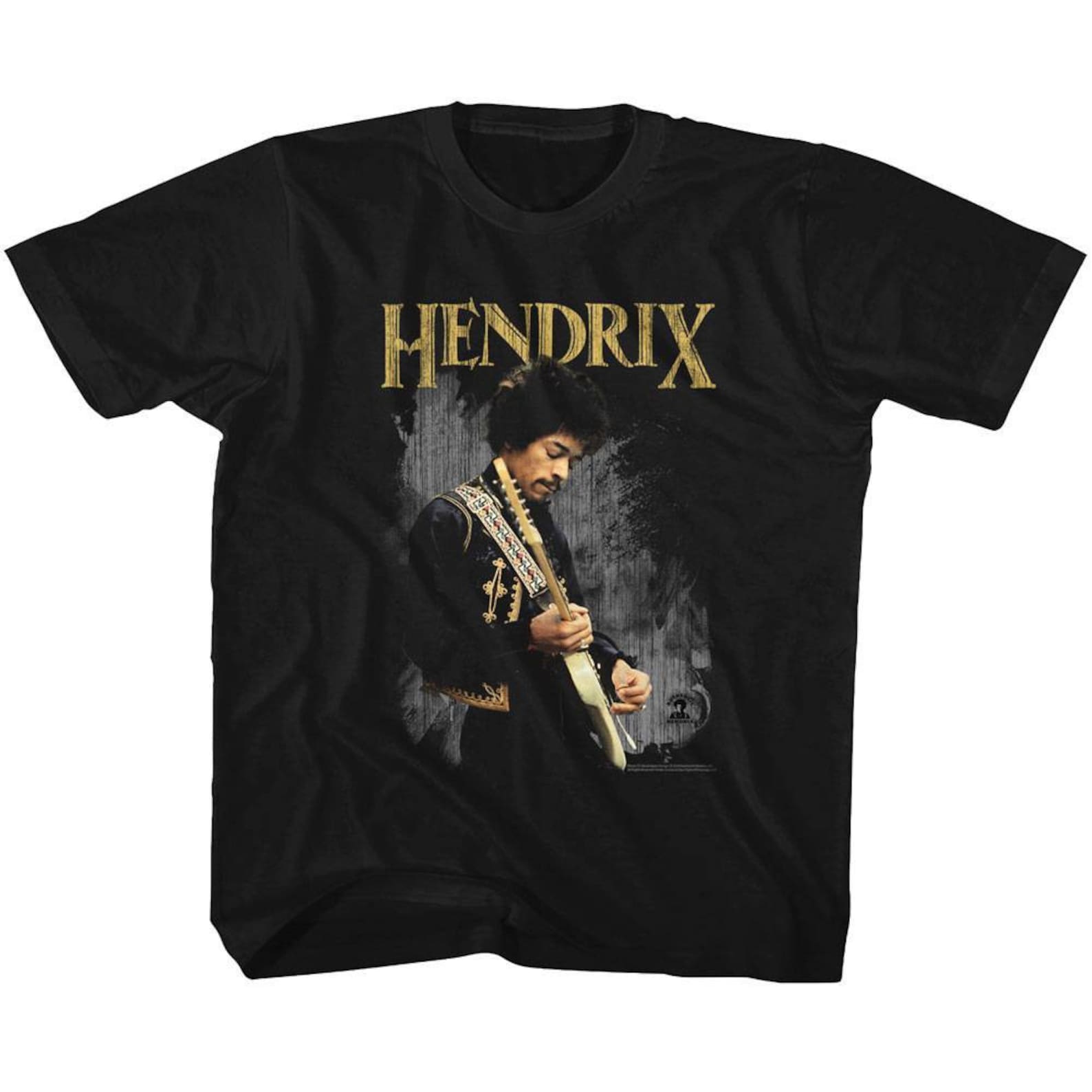 Jimi Hendrix Black Youth T-Shirt 140