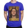 Lana Del Rey Music T Shirts for Men 100% Cotton Vintage T-Shirt O Neck Did You Know That There's Tees Short Sleeve Clothes