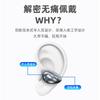 Bluetooth headset wireless ear clip type binaural bone conduction. Super long battery life private mode
