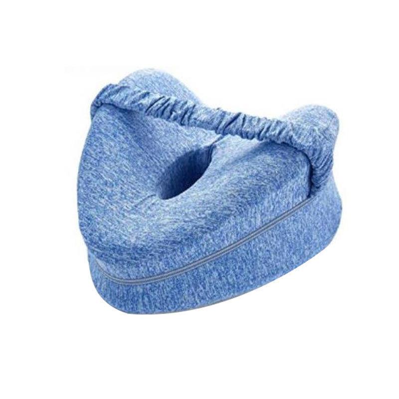 

Comfortable Heart-shaped Memory Foam Leg Pillow With 5-10cm Pillow Height And Elastic Straps For Secure Fit синій