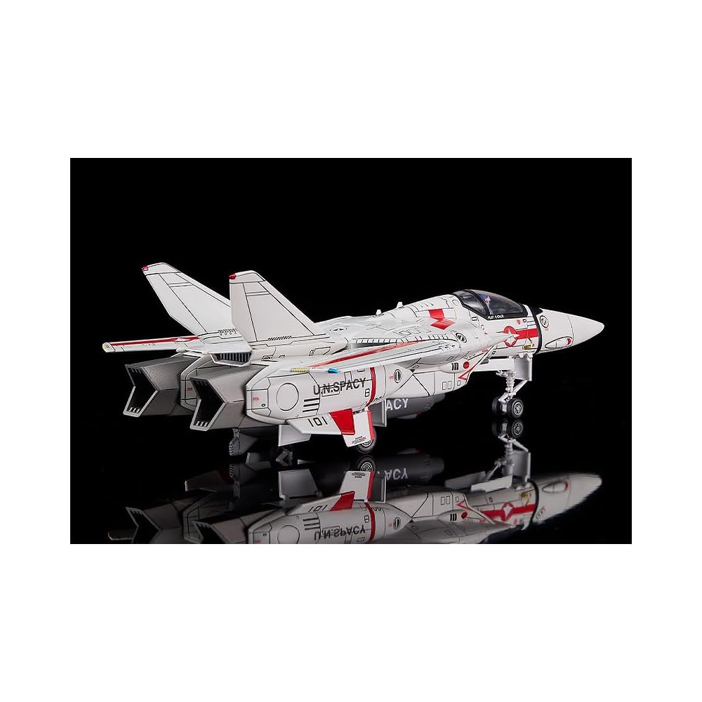 Plamax PX06 1/72 VF-1J Fighter Valkyrie Vermillion Squadron Model Kit Assembly Toy