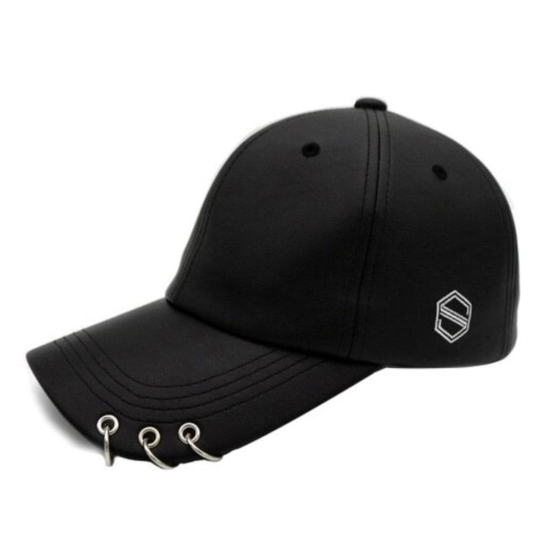 

STANDUP Piercing Top Skin Black Color Ball Cap REGULAR FIT