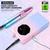 35000 RPM Rechargeable Portable Nail Drill Kit Professional Gel Nail Polish Drill Nail File Set Grinder for Nail Salon Tools