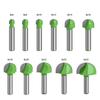 1pc 8mm Schaft Ball Nase Ende Mühle Runde Nase Cove CNC Fräsen Bit Radius Core Box Vollhartmetall router Bit Werkzeuge
