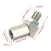 1Pc Oxygen Sensor Adapter Car Check Engine Light Fix Catalytic Mesh Oxygen O2 Sensor Spacer Adapter Mini Catalytic Converter
