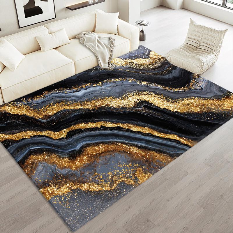 

Абстрактный ковер Большой для гостиной Акварельный принт Фланелевый Супермягкий Прикроватный коврик для спальни Коврик для прихожей Коврик для ванной Впитывающий Коврик для пола на кухню 40x60cm 1pcs