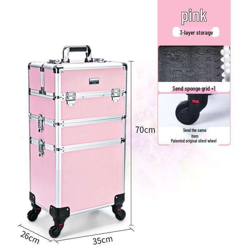 Professional Rolling Makeup & Storage Case