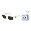 Calvin Klein Occhiali da sole Cat Eye con Grado Regolabile Occhiali da sole da donna Nero CKJ24638SLB-001
