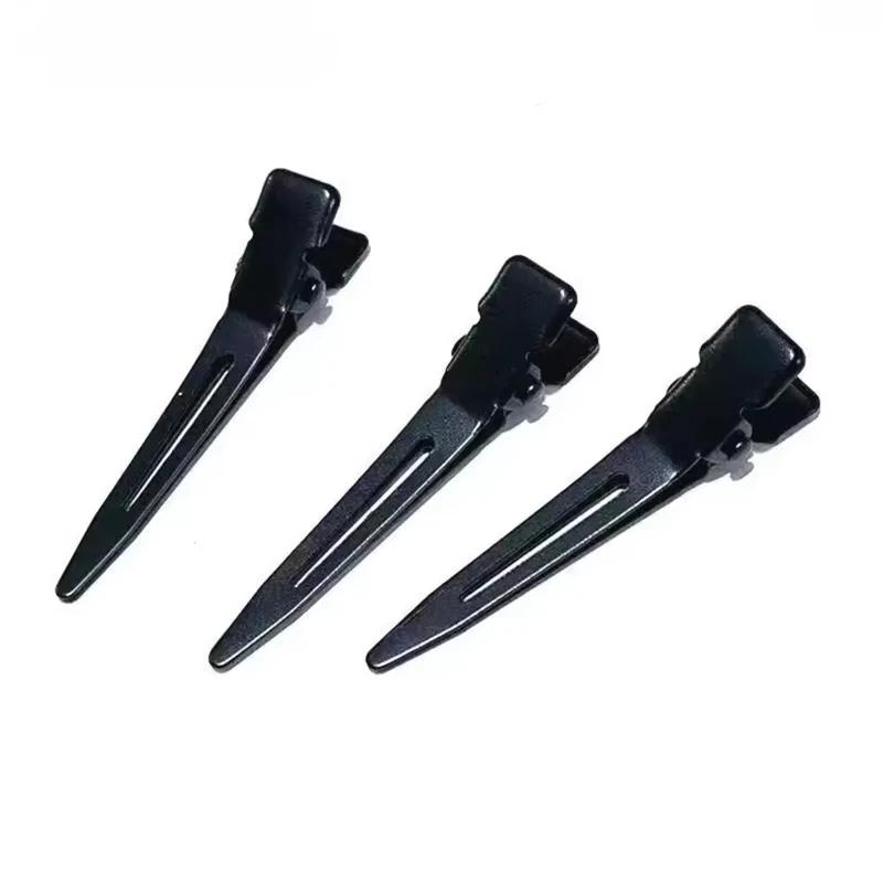 

10PCS Black Duckbill Hair Clips Nonslip Alligator Hair Clips Barber Salon Styling Dying Hair Accessories
