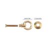4pcsCelsiuspack   Simple Vintage Pull  s Cosmetic Case Jewelry Box Attachment Handle Brass