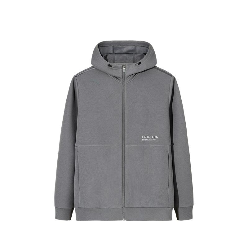 

Anta Минималистичная Куртка с Капюшоном на Молнии, Универсальная Повседневная Куртка для Мужчин 952537701-3 S