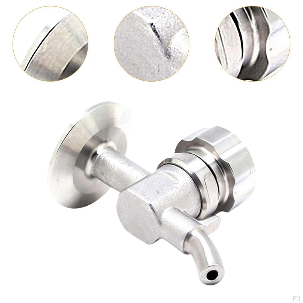 Bierbrauprobenahmeventil Gadgets Edelstahl Verdickt Mehrfachverwendung für Zuhause