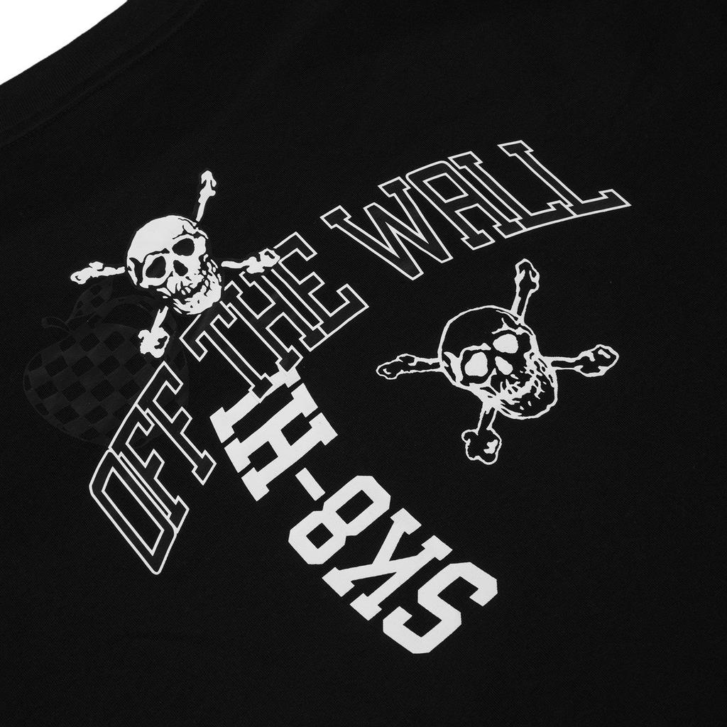 Vans Tee Long Sleeve Casual Comfortable Soft Versatile Drop Shoulder T-Shirt Women Tops Black VN0A5ASBBLK