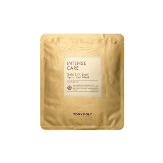 

TONYMOLY Intense Care Gold 24K Snail Hydro-Gel Mask (Set of 6 Sheets)