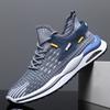 2025 New Foreign Trade Men's Shoes Summer Mesh Shoes Breathable Fly-woven Versatile Fashion Trend Running Shoes