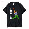 Indian Cricket Jersey India Team Lover Supporter T Shirt SweaT 16721 vintage Washed Casual Soft Stylish Slightly Unisex