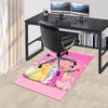 Princesses Colorful Dresses Carpet For Playroom Bedroom Living Room Sofa Home Decorkids Game Area Rug Nonslip Floor Mat