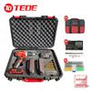 TEDE 20V Cordless Brushless Impact Wrench & Drill Kit CN Plug (adapter Included)
