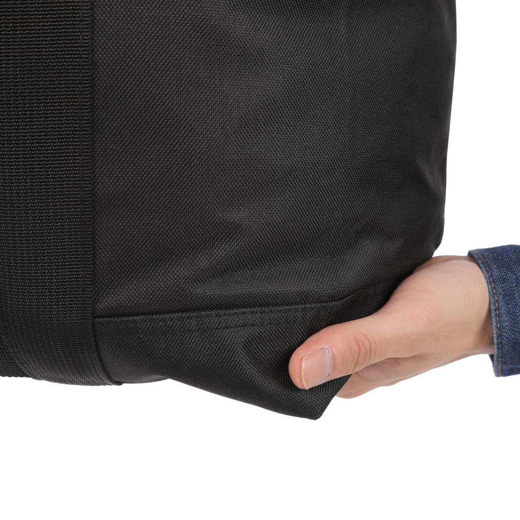 VivaSmile Large Storage Bag with Zipper, Large Capacity (Black, Size L)