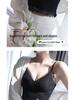 Ya Shuang French Embroidery Lace Camisole with Fixed Cups and Pads - Versatile & Comfortable