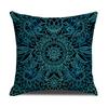 Retro Pattern Printed Cushion Pillow Cover Sofa Side Sleeping Household Products Linen Cushion Geometric Pattern