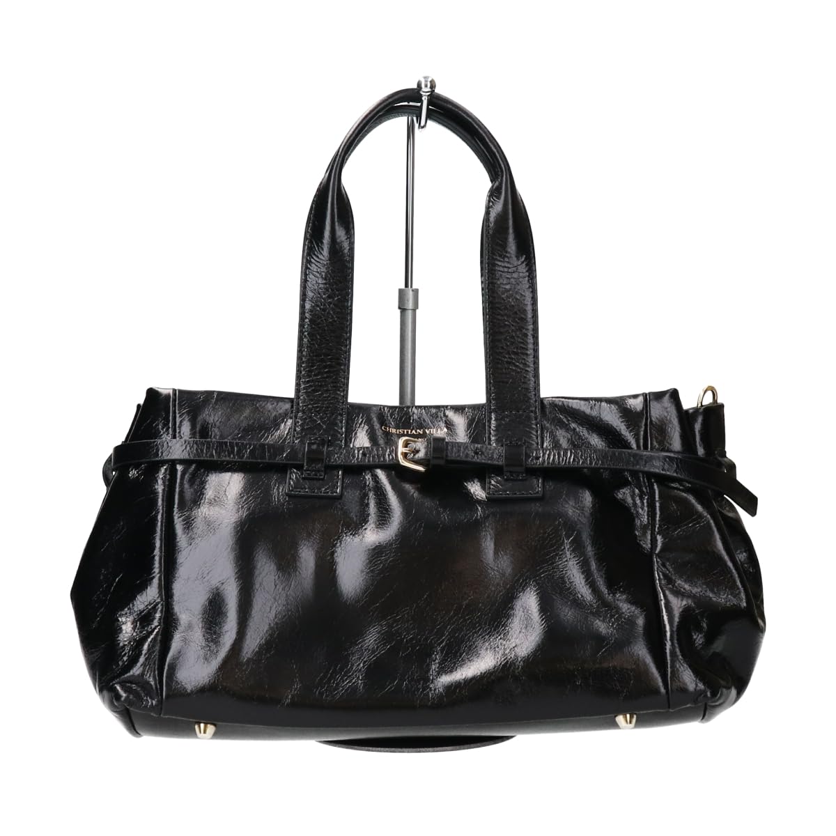 

Christian Villa Women s Medium Leather Tote Bag Q46367