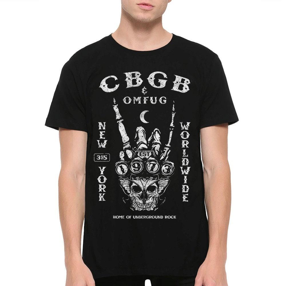 CBGB & OMFUG 1973 T-Shirt, Men's Women's Sizes (met-037)
