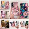 Para Capa Itel S25 S685LN Florzinhas Estilosas Pintadas Capa de Telefone TPU Macio Para Itel S25 Ultra S25Ultra S686LN ItelS25 Capas