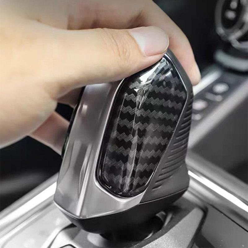 For Lynk Co 01 05 Gear Stick Carbon Fiber Pattern Gearbox Shift Knob Car Covers Interior Accessories Parts