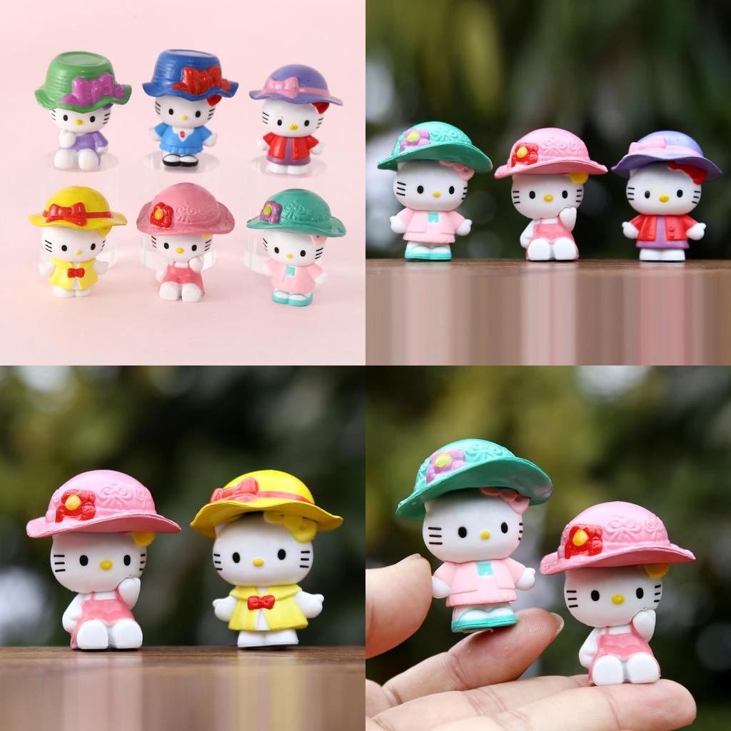 Pvc Hello Kitty Miniature Collectible Toy For Kids And Adults Collectors