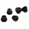 48DP Pinion Gear Set 5.0mm Chrome Molybdenum Alloy Steel 20T 21T 22T 23T 24T RC Motor Gear for Remote Control Car Motor