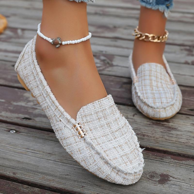 Fashion Women's Shoes 2025 Slip-on Women's Flats Fashion Leopard Print New Casual Plus Size Light Soft Bottom Best Seller Flat Shoes