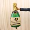 2pcs Large Foil Champagne Balloons Wedding Anniversary Wine Bottle And Ball Cup