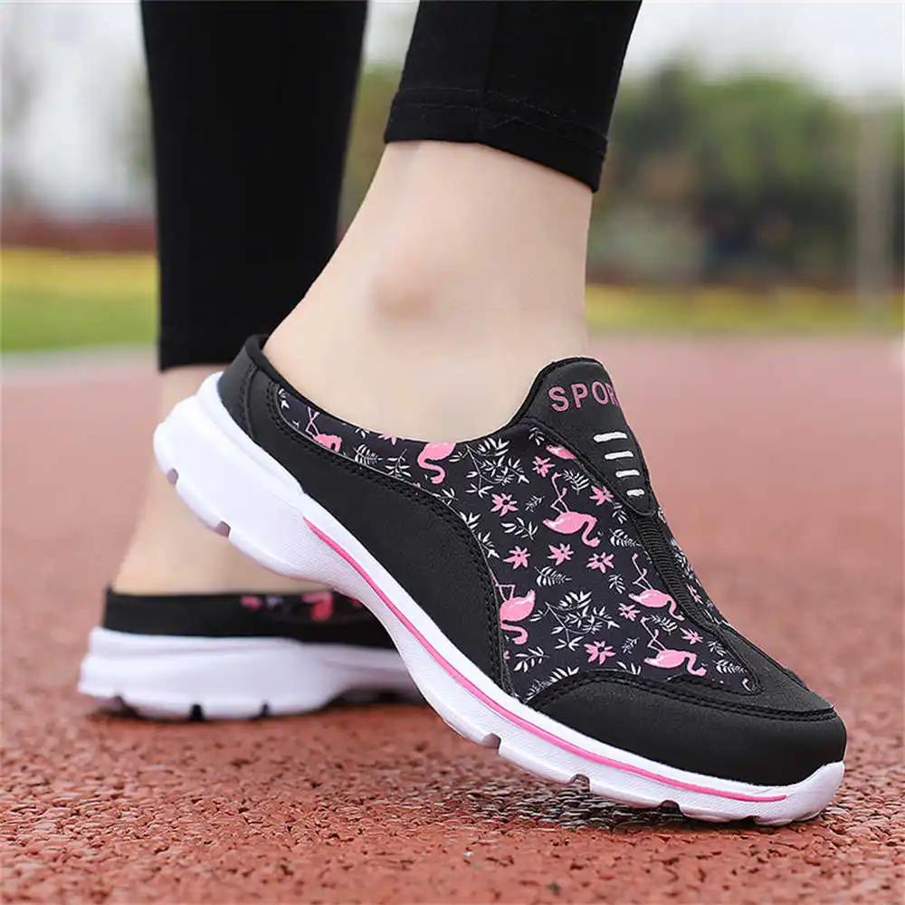 Fashion Slip-resistant Black Women's Brand Name Loafers Mules Spring Women's Shoes Sneakers 47 Size Sports Tenids Low Offer